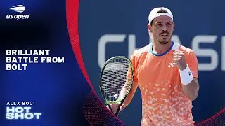 Alex Bolt Hits a Blinding Forehand Winner | 2025 US Open