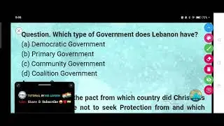 Which type of Government does Lebanon have?