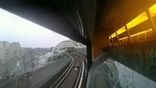RET Metro Type B (5306) rit op Lijn D - Zalmplaat-Spijkenisse Centrum
