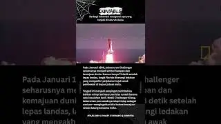 Kejatuhan Space Shuttle Challanger 1986 #kecelakaan #shorts #tragedy
