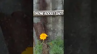 DJI Mini 3 Drone Natural RocketShot Flower || DJI Mini 3 || Drone shorts #djimini3 #djidrone #shorts