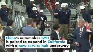Chinese Electric Carmaker BYD Eyes US Expansion Under New California Law