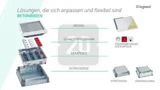Legrand Unterflursysteme Video