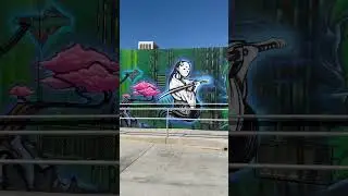 Japanese Anime Mural Oceanside California