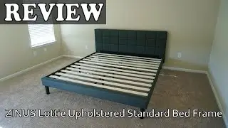 ZINUS Lottie Upholstered Standard Bed Frame Review