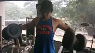 INSANE SHOULDER WORKOUT!!! (part 1)