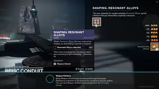 Shaping: Resonant Alloys Quest | Destiny 2 Witch Queen