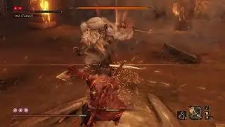 Sekiro: NO HIT Run Owl Father (Almost!) - Demon Bell Charm Try No.1