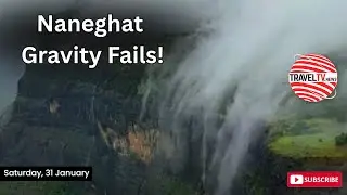 Naneghat Reverse Waterfall | India&rsquo;s Oldest Trade Route | Monsoon Trek in Maharashtra #travelindia