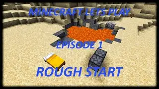 Minecraft Survival Lets Play 1.16 | Ep. 1 ROUGH START