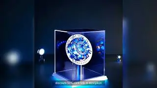 Stark MK1 Metal Alloy USB LED Lamp - Voice Control, PVD Surface, 18cm, Discount 50%
