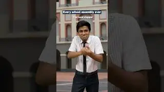 Every school assembly ever | Manish Kharage #shorts
