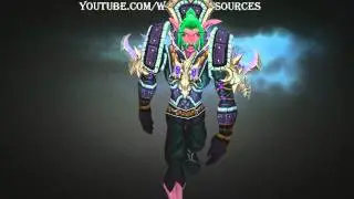 Night Elf Mage Season 13 PvP Armor - Patch 5.2