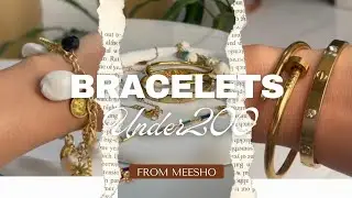 I Found the Prettiest Pinterest Bracelets Ever ✨💖under 200 rs @meeshoapp 