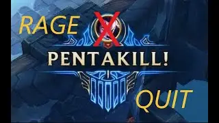 Penta steal makes people RAGE QUIT in League of Legends