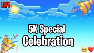 💥 5K LIVE CELEBRATION! | Sneak Gaming Journey from 0 to 5K ❤️🔥