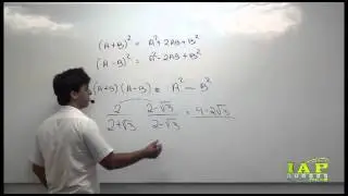 Aula de Matemática - Concurso da UFRN - IAP Cursos