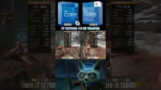 i5 13600k против i7 12700k #ПК #игровойПК #сборкаПК #сравнение #intel #процессор #видеокарта #игр...