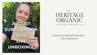 August Subscription Box - Live Unboxing!