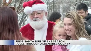 Santa rolls through Albemarle as Fire Rescue launches season&rsquo;s first &lsquo;Santa Run&rsquo;