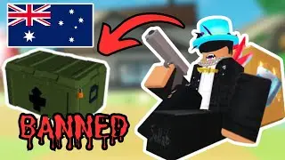 Australia BANNED crates in Arsenal...(Roblox)