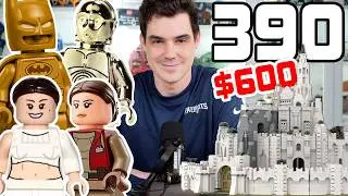 GOLD LEGO Star Wars Minifigs 2027? LEGO MINAS TIRITH LEAKED BY AMBASSADOR! | ASK MandR 390