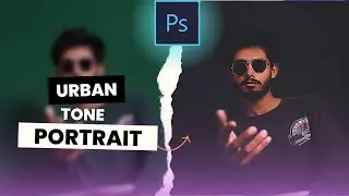 How to make urban tone portrait in photoshop full tutorial [Ak Editing]#edit #effects #photoshop