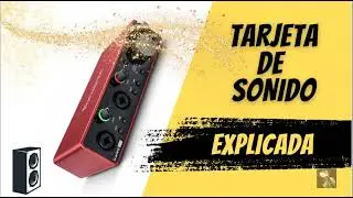 TARJETA SONIDO Y CONECTORES