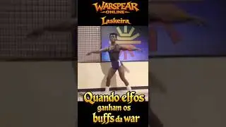 Quando elfos ganham os buffs da war #warspearonline #warspear #barbarian #pve #retrogames #rpg