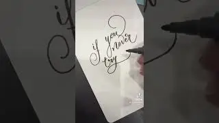 STAY MoTIVATED 🌹#learncalligraphy #fauxlettering #lettering #calligraphy #calligraphybasics
