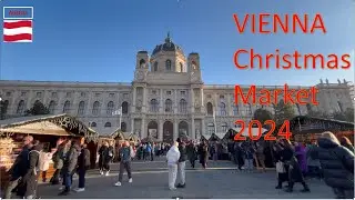 Christmas market in Vienna 2024  - Beautiful Christmas market
