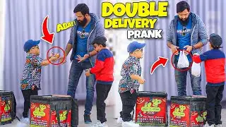 Double Delivery Prank - Eating Food - | @NewTalentOfficial
