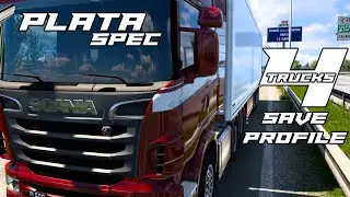 ПЛАТА-СПЕЦ🔵4 ГРУЗОВИКА В СТИЛЕ |СОХРАНЕНИЕ ПРОФИЛЯ ВКЛЮЧЕНО DLC| БЕСПЛАТНО ИСПОЛЬЗОВАТЬ | ТРАКЕРСМП