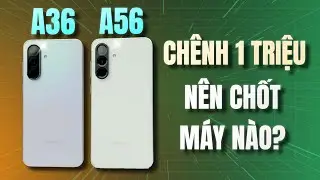 Galaxy A36 Giá 5300K, Galaxy A56 Giá 6400K - Cố Thêm 1 Triệu Để Lấy Galaxy A56 Liệu Có Đáng?