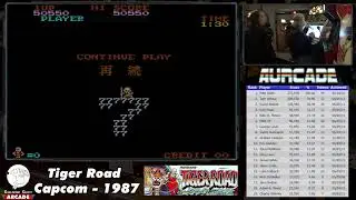 Tiger Road Arcade Gameplay - LIVE at the Galloping Ghost Arcade feat. Doc Mack & GGA Jeremiah!