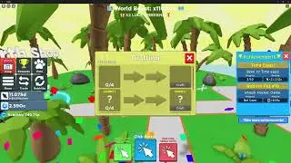 Crafted a Mythical Sky Sovereign from 4 Divine Regal Pterodactyl - Clicker Simulator [Roblox]
