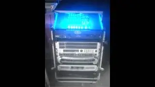 ProX case with lap top shelf and led strip