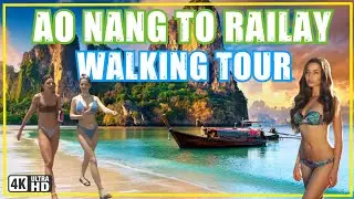 Aonang to Railay Beach by Longtail | Krabi Thailand
