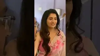 rashi singh #beautiful #georgettesaree #looking #super #viralvideo #maruti #rajtarun
