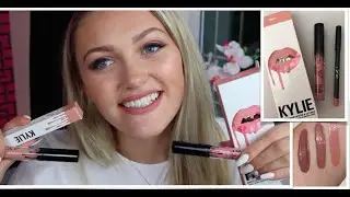 KYLIE LIP KIT | HONEST FIRST IMPRESSIONS!!