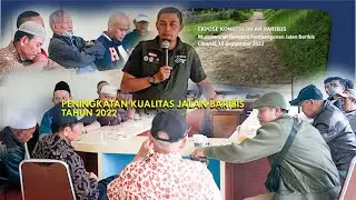 Ekpose Kondisi Jalan Baribis Desa Ciburial