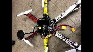 PX4 Hexa Drone with Companion Computer (Intel NUC)