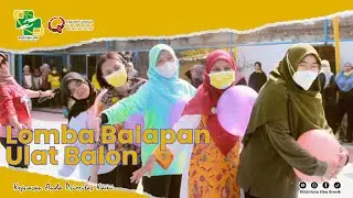 Keseruan Lomba Balapan Ulat Balon / Balloon Caterpillar Race 2024