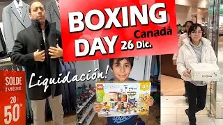 Millonarios! 🏡 | ASÍ es el BOXING DAY en CANADÁ 🍁 | Navidad en Montreal 2023