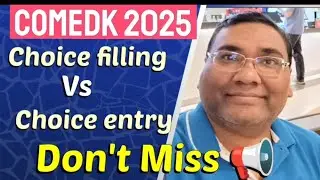 Comedk counselling 2025|COMEDK counselling process|Comedk cut off 2024|KCET counselling process 2025