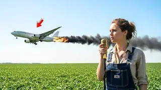 She Was Just a Farmer - Until the Jet Lost Both Engines and Her Voice Came on the Radio