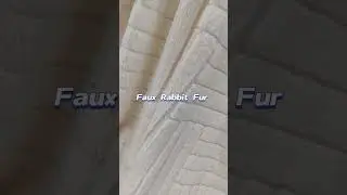 Jacquard Fabric Faux Rabbit Fur #faux #textile #fabric #jacquardfabric #chinafactory #blanketfabric