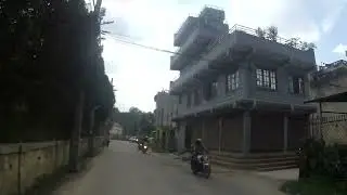 Riding Aprilia Sr 125 scooter on busy roads of Kathmandu valley Nepal