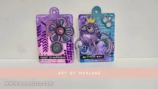 Art by Marlene Artist Trading Cards door Joyce