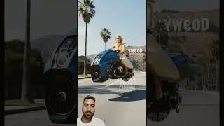 #bmw SkyCruiser Unvelling - #hollywoodBoulevard 2025 #fantasy #motorcycle #car #shorts